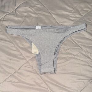 Aerie Silver Bikini Bottom